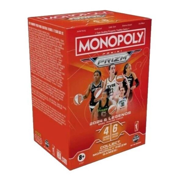 Panini Other - 2024 Panini Prizm WNBA Monopoly Blaster Box- possible Caitlin Clark Rookie Cards